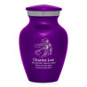 Knight Keepsake Urn - Purple Luster