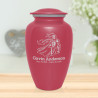 Knight Cremation Urn - Rose Pink