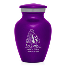 Roller Coaster Keepsake Urn - Purple Luster