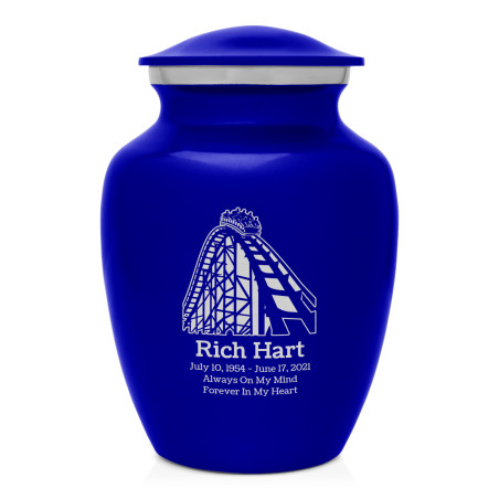 Roller Coaster Sharing Urn - Midnight Blue