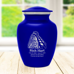 Roller Coaster Sharing Urn - Midnight Blue