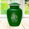Roller Coaster Sharing Urn - Shamrock Green