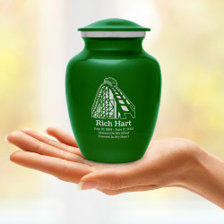Roller Coaster Sharing Urn - Shamrock Green