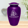 Roller Coaster Cremation Urn - Purple Luster