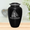 Roller Coaster Cremation Urn - Jet Black
