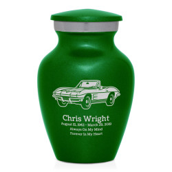 Convertible Keepsake Urn - Shamrock Green