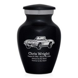 Convertible Keepsake Urn - Jet Black