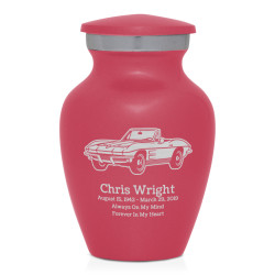 Convertible Keepsake Urn - Rose Pink