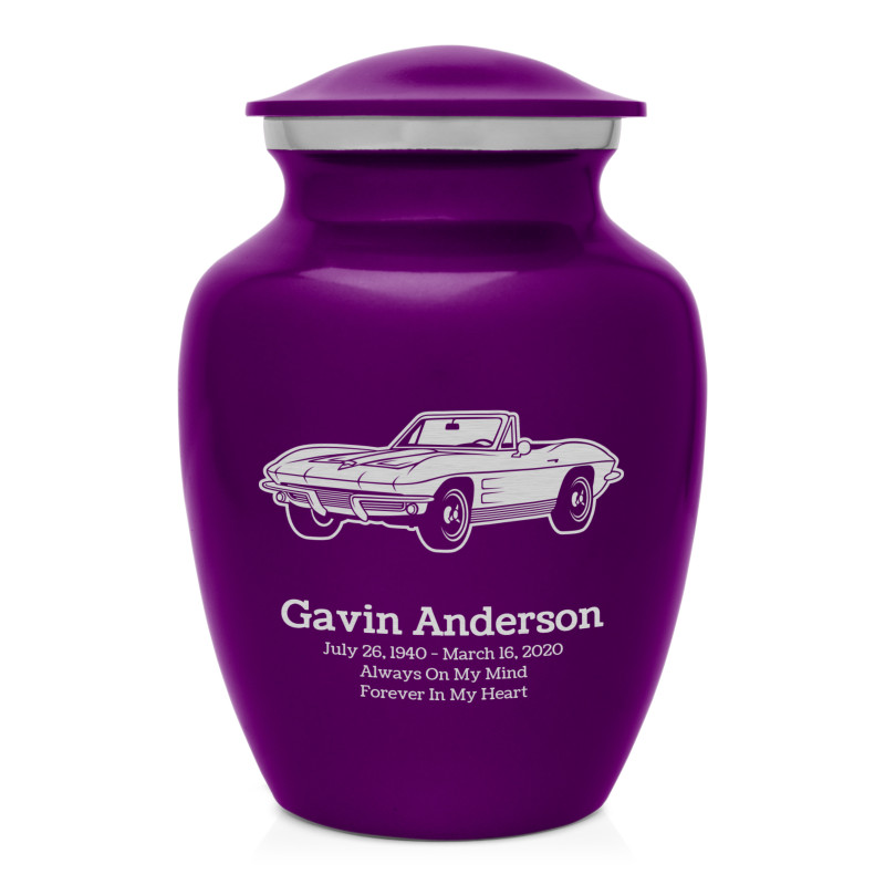 Convertible Sharing Urn - Purple Luster