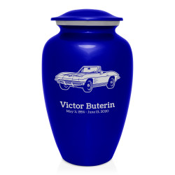 Convertible Cremation Urn - Midnight Blue