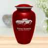 Convertible Cremation Urn - Ruby Red