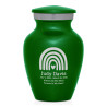 Rainbow Keepsake Urn - Shamrock Green