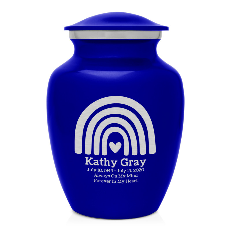Rainbow Sharing Urn - Midnight Blue