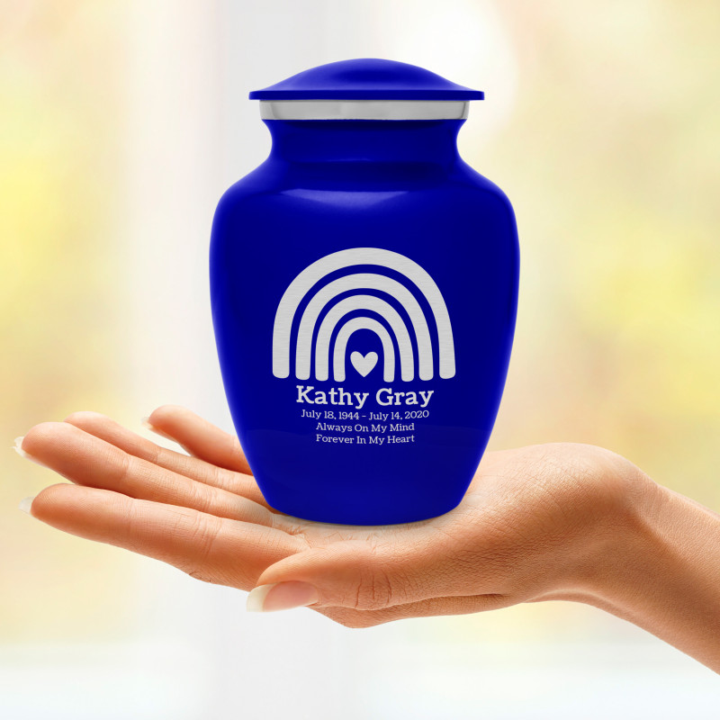 Rainbow Sharing Urn - Midnight Blue