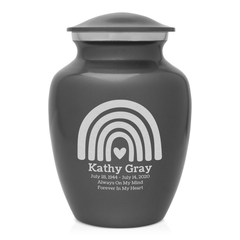 Rainbow Sharing Urn - Gunmetal Gray