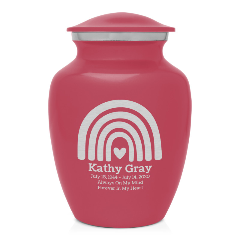 Rainbow Sharing Urn - Rose Pink