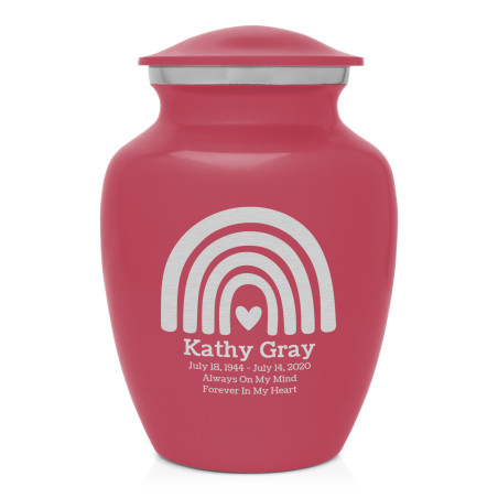 Rainbow Sharing Urn - Rose Pink