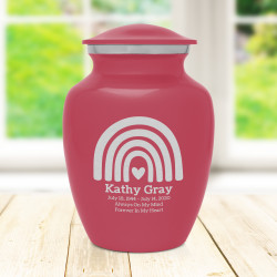 Rainbow Sharing Urn - Rose Pink