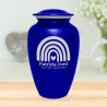 Rainbow Cremation Urn - Midnight Blue