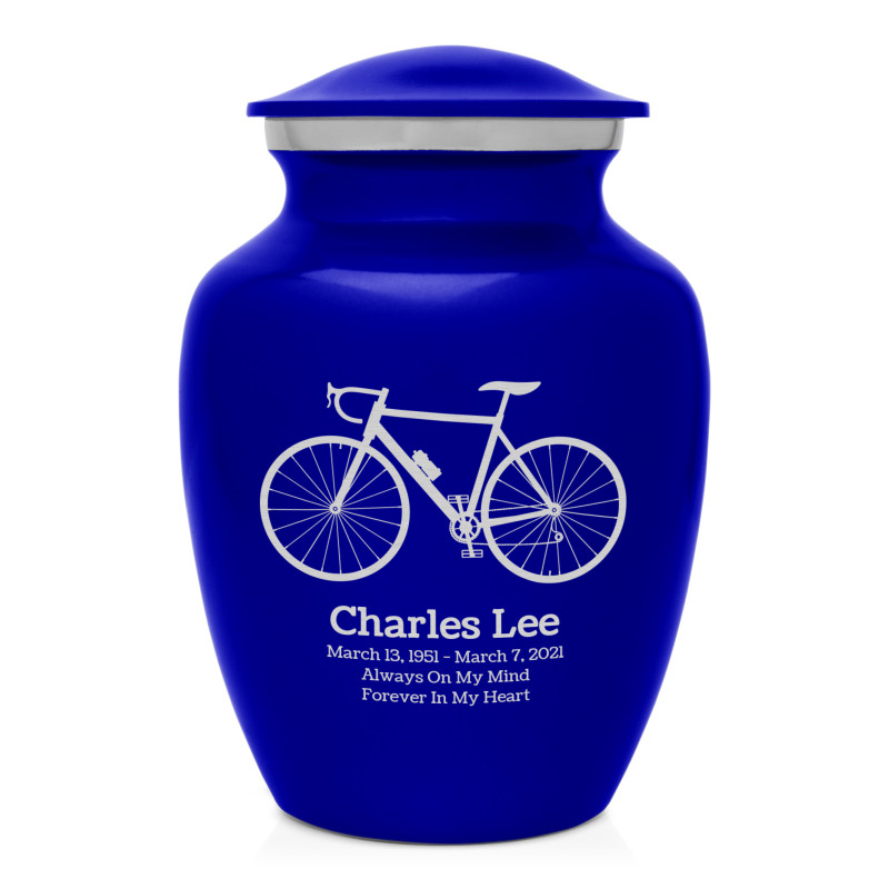 Bicycle Sharing Urn - Midnight Blue