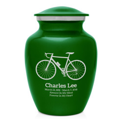 Bicycle Sharing Urn - Shamrock Green
