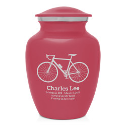 Bicycle Sharing Urn - Rose Pink