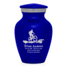 Mountain Bike Keepsake Urn - Midnight Blue