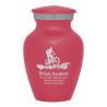 Mountain Bike Keepsake Urn - Rose Pink