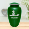 Mountain Bike Cremation Urn - Shamrock Green