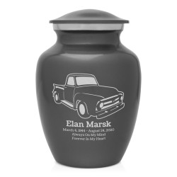 Classic Stepside Truck Sharing Urn - Gunmetal Gray