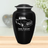 Classic Stepside Truck Cremation Urn - Jet Black