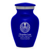 Cthulhu Keepsake Urn - Midnight Blue