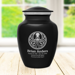 Cthulhu Sharing Urn - Jet Black