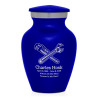 Plumber Keepsake Urn - Midnight Blue