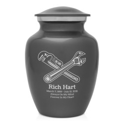 Plumber Sharing Urn - Gunmetal Gray