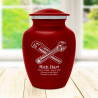 Plumber Sharing Urn - Ruby Red