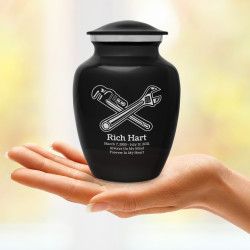 Plumber Sharing Urn - Jet Black