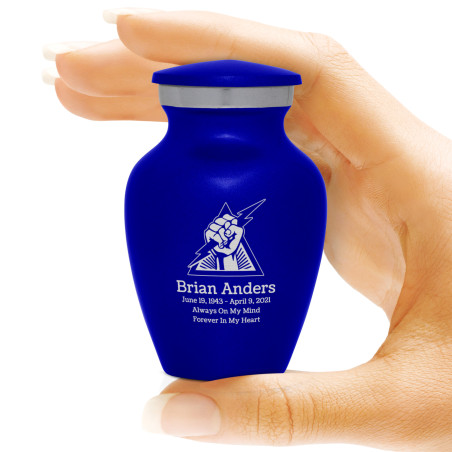 Electrician Keepsake Urn - Midnight Blue