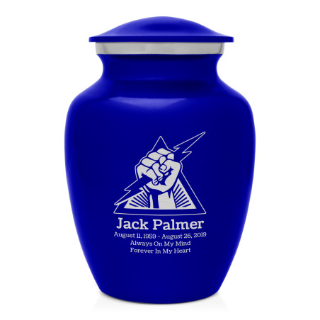Electrician Sharing Urn - Midnight Blue