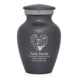 Nurse Keepsake Urn - Gunmetal Gray