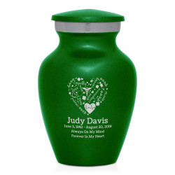 Nurse Keepsake Urn - Shamrock Green