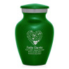 Nurse Keepsake Urn - Shamrock Green