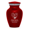 Nurse Keepsake Urn - Ruby Red