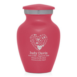 Nurse Keepsake Urn - Rose Pink