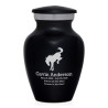Bronco Keepsake Urn - Jet Black