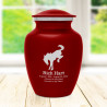 Bronco Sharing Urn - Ruby Red