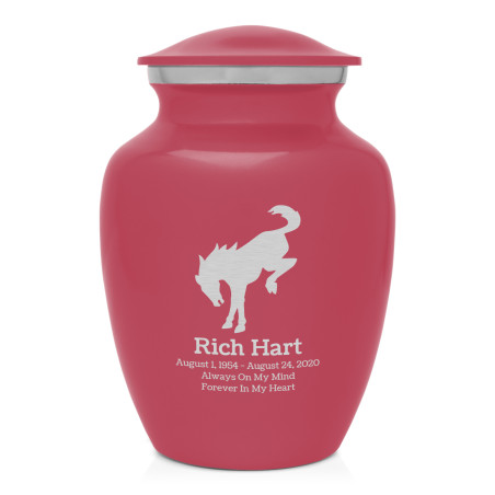 Bronco Sharing Urn - Rose Pink
