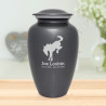 Bronco Cremation Urn - Gunmetal Gray