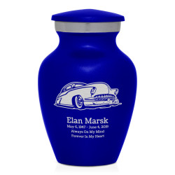 Classic Car VII Keepsake Urn - Midnight Blue