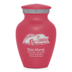 Classic Car VII Keepsake Urn - Rose Pink